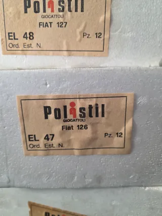 Scatole Polistil Auto d'epoca (4 pezzi)