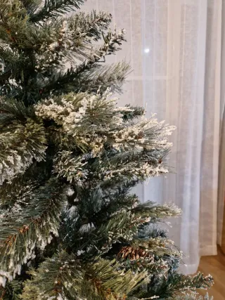 Árbol de Navidad Nevado 150cm Leroy Melin