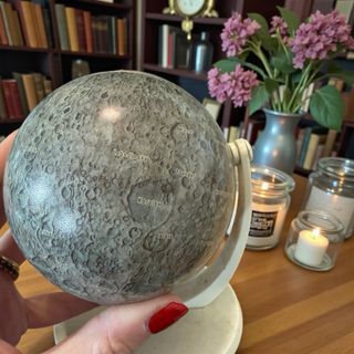 Globo Lunare Vintage Rotante Space Age