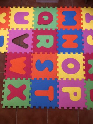 Puzzle Abecedario Goma EVA Niños