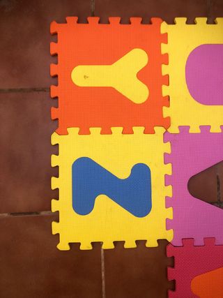 Puzzle Abecedario Goma EVA Niños