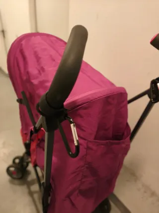 Silla de paseo rosa Asalvo