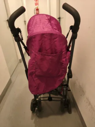 Silla de paseo rosa Asalvo