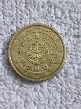 Moneda Portugal 50 céntimos 2015