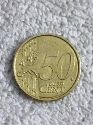 Moneda Portugal 50 céntimos 2015