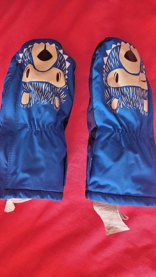 Manoplas Nieve Niño Wedze 3-4 Años Impermeables