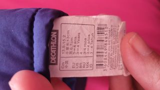 Manoplas Nieve Niño Wedze 3-4 Años Impermeables