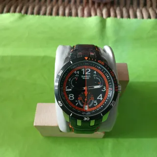 Reloj Swatch FIFTEEN Negro Naranja