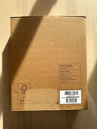 2 Mesitas de noche flotantes de madera nuevas