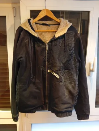 Chaqueta de punto negra hombre