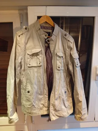 Chaqueta de punto negra hombre