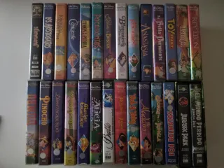 Lote Películas VHS Disney y Más