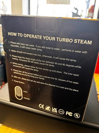 Plancha de vapor Steamer 1500W / F2