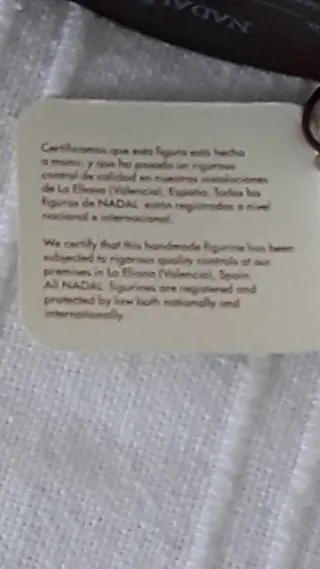 Figura Policía Nadal