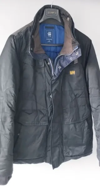 Cazadora G-Star RAW Negra Estilo Barbour