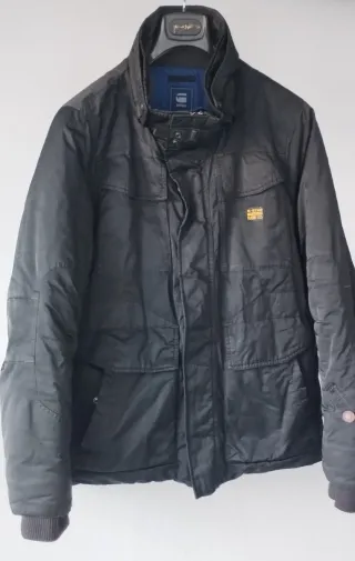 Cazadora G-Star RAW Negra Estilo Barbour