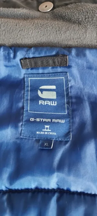 Cazadora G-Star RAW Negra Estilo Barbour