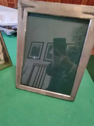 Due portafoto in argento