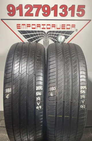 205 55 19 V MICHELIN RUEDA AL 90% VIDA UTIL