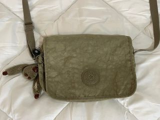 Bolso Kipling mediano beige