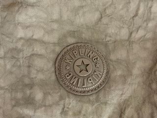 Bolso Kipling mediano beige