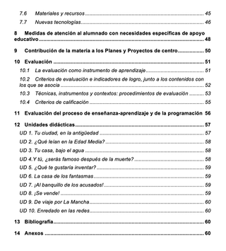 Programación didáctica Lengua castellana 3º ESO