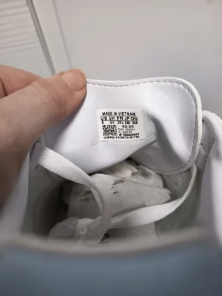 Zapatillas Adidas Talla 37 Azul Blanco