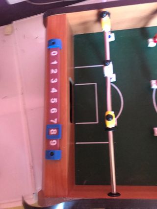 Futbolín infantil de mesa
