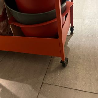 Carrito Ikea (Nissafors) Rojo