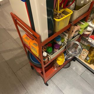 Carrito Ikea (Nissafors) Rojo