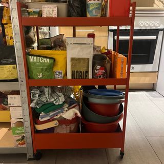 Carrito Ikea (Nissafors) Rojo