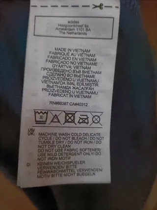 Camiseta Adidas Talla XXL