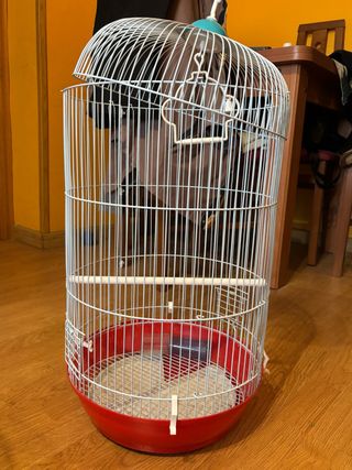 Jaula para pájaros redonda