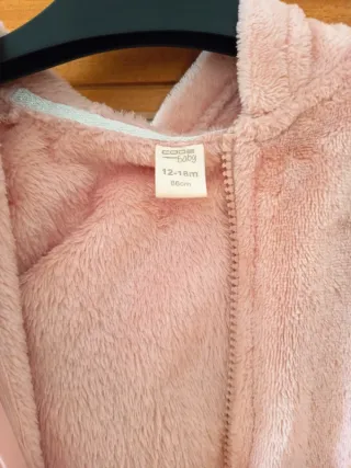 Pijama Polar Criança Rosa