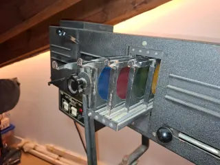 Cañón de luz antiguo para espectáculos/decoración