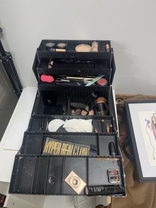 Maletín Profesional Maquillaje Negro