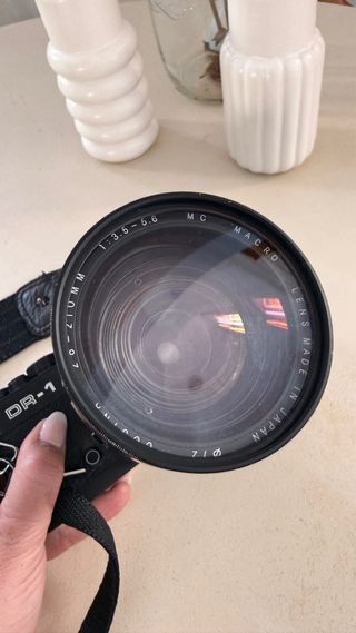 Cámara Hanimex DR-1 + Objetivo Cosina 28-210mm
