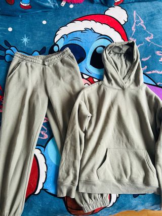 Conjunto chándal verde