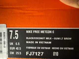 Nike Free Metcon 6 Scarpe da Ginnastica Uomo