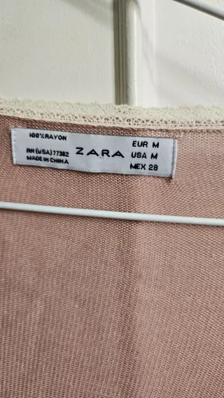 Rebeca Zara rosa talla M