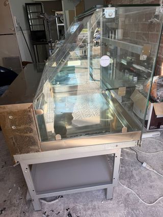 Vitrina expositora refrigerada Inox