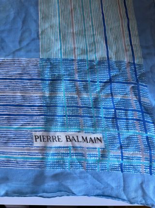 Pañuelo Pierre Balmain Azul