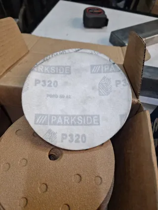 Lote de discos de lija para lijadora