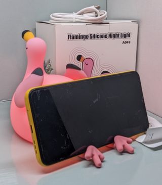 Luce Notturna Flamingo Ricaricabile Touch Timer