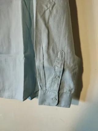 Camisa manga larga verde azulado Talla 2XL