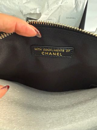 Necessaire Chanel Nero Imbottito