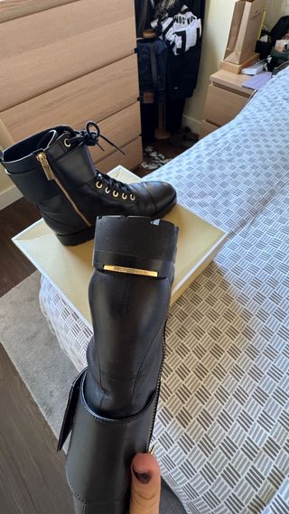 Botas Michael Kors Piel Negra