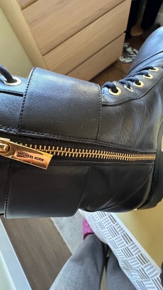 Botas Michael Kors Piel Negra