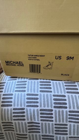 Botas Michael Kors Piel Negra