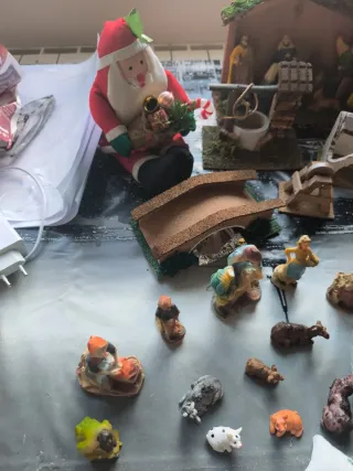 Árbol de Navidad con adornos